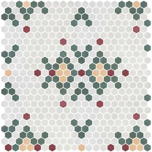 Мозаика Onix Mosaico Hex Geo Patterns 20 30.1x29