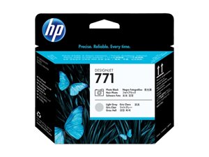 CE020A Печатающая головка HP Designjet 771, Черная фото/Светло-серая