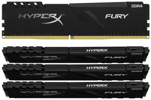 Оперативная память 8 ГБ 4 шт. HyperX Fury HX432C16FB3K4/32