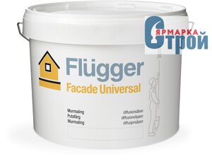 Flugger Facade Univercal | Флюгер Универсальная краска для фасадов (9,1 Л.)