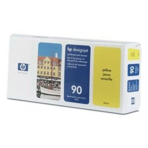 HP C5057A Жёлтая печатающая головка HP 90 с устройством очистки