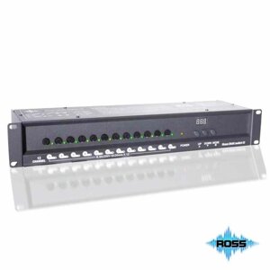 Ross DMX switch 12 Свитчер DMX 12 каналов по 5А, (16А максимум на устройство) Выход на клеммах, Пред