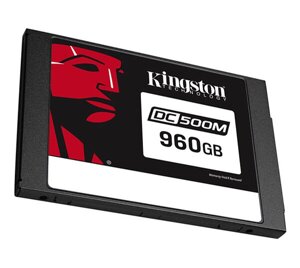 Твердотельный диск Kingston 960GB SSD DC500M (Mixed-Use) SATA 3 2.5 (7mm) 3D TLC (SEDC500M/960G)