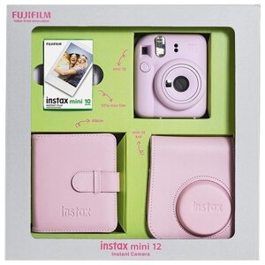 Фотокамера моментальной печати Fujifilm INSTAX MINI 12 розовый