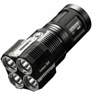 Фонарь светодиодный поисковый Nitecore TM28 15716 свет холодный 6000lm 655м черный