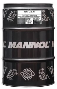 Трансмиссионное масло Mannol O. E. M. 8217 ATF WS 60 л