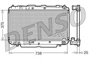 Радиатор Denso DRM50021