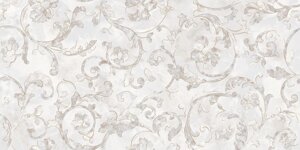 Керамогранит Versace Emote Onice Bianco Decoro Floreale 39x78