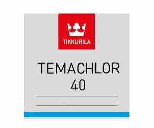 Tikkurila Temachlor 40/Тиккурила Темахлор 40 однокомпонентная толстослойная краска на хлоркаучуковой основе