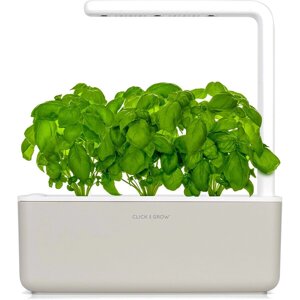 Умный сад Click and Grow Smart Garden 3 Базилик (бежевая крышка)