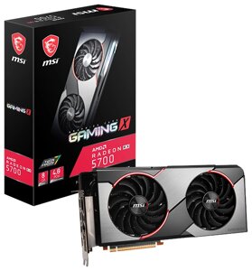 Видеокарта MSI Radeon RX 5700 1610MHz PCI-E 4.0 8192Mb 14000MHz 256 bit 3xDisplay HDMI HDCP GAMING X