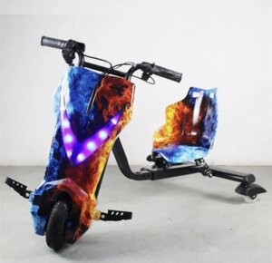 Электросамокат Drift Scooter 36V Flame\Ice черный