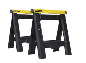 STST1-70559 Козлы складные STANLEY 2-Way Adjustable Sawhorse Twin Packquot; пластмассовые регулируемые