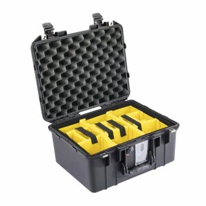 Pelican Защитный кейс 1507 Peli Air черный с мягкими перегородками AirWD, WL/WD, BLACK, PELI