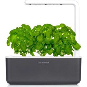 Умный сад Click and Grow Smart Garden 3 Базилик (чёрная крышка)