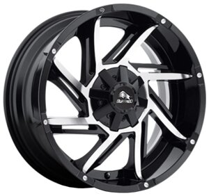 Колесный диск Buffalo BW-422 9x20/5x150 D110.1 ET35 Gloss Black Machined Face