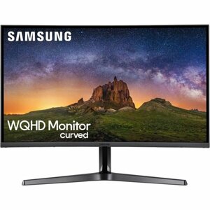 Монитор Samsung 27quot; Gaming C27JG50QQI черный VA LED 4ms 16:9 HDMI полуматовая 3000:1 300cd 178гр/178гр 2560x1440