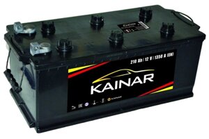 Аккумулятор Kainar 6СТ-210 L АПЗ о. п., болт, крышка плоская