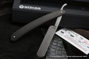 Опасная бритва Boker 140555DAM Damast Carbon 5/8