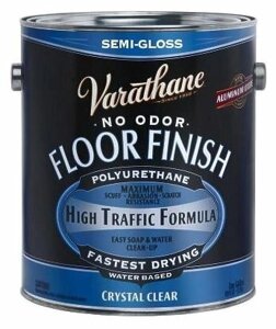 Лак Varathane Crystal Clear Floor Finish полуглянцевый полиуретановый