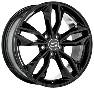 Колесный диск MSW 71 7.5/17 5*108 ET45 DIA73.1 Gloss Black