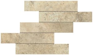 Мозаика Atlas Concorde Aix Blanc Brick Tumbled 37x37