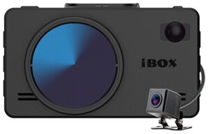 Видеорегистратор с радар-детектором iBOX iCON LaserVision WiFi Signature Dual + камера заднего вида, 2 камеры, GPS,