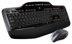 Клавиатура и мышь Logitech Wireless Desktop MK710 Black-Silver USB