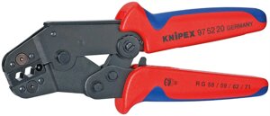 Клещи зажимные для опрессовки 195 mm Knipex KN-975220