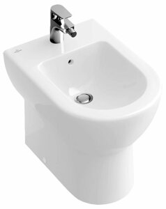 Биде напольное Villeroy Boch Subway 74100001 с горизонтальным выпуском