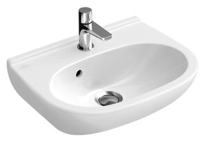 Рукомойник Villeroy Boch O Novo 536050R1 50 с покрытием CeramicPlus альпийский белый