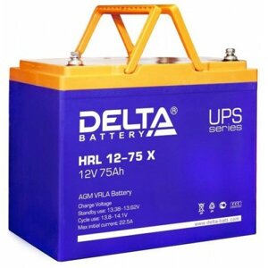 Аккумулятор Delta HRL 12-75 X