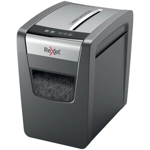 Уничтожитель (шредер) Rexel Momentum X410-SL, 1-3 человека, 4 уровень секретности, фрагменты 4х28 мм, 10 листов, 23 л,