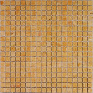 Мозаика Premium Marble Чистые Цвета Giallo Empress Tumbled 297x297 мм (Мозаика)