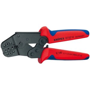 Клещи зажимные для опрессовки укороченная конструкция Knipex KN-975214