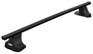 Багажник THULE SquareBar Evo на гладкую крышу для Toyota Highlander 5-dr SUV (2014-н. в.) Kluger 5-dr SUV (2014-н.