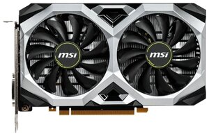 Видеокарта MSI GeForce GTX 1660 1830MHz PCI-E 3.0 6144MB 8000MHz 192 bit DVI HDMI DisplayPort HDCP VENTUS XS OCV1