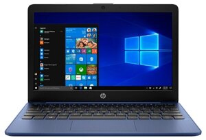 Ноутбук HP Stream 11-aj0001ur (Intel Celeron N4000 1100 MHz/11.6quot;/1366x768/4GB/64GB eMMC/DVD нет/Intel UHD Graphics