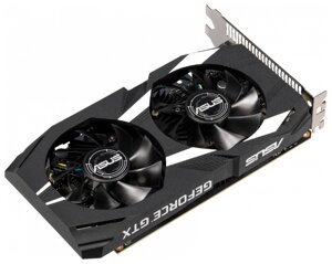 Видеокарта ASUS DUAL GeForce GTX 1650 1485MHz PCI-E 3.0 4096MB 8002MHz 128 bit DVI DisplayPort HDMI HDCP