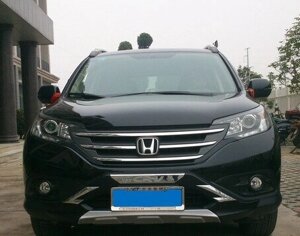 Защитная накладка бампера Honda CR-V (2012-2015)