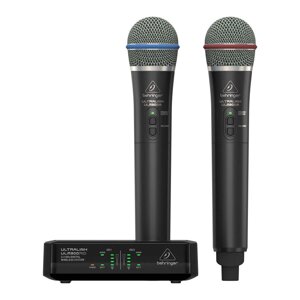 Behringer ULM302MIC радиосистема 2,4 ГГц, двойная, с ручными передатчиками и стационарным приёмником