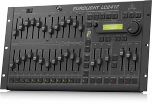 Behringer LC2412 V2 профессиональный 24-канальный DMX световой пульт с 24 пресетными каналами назначаемыми на 512 DMX