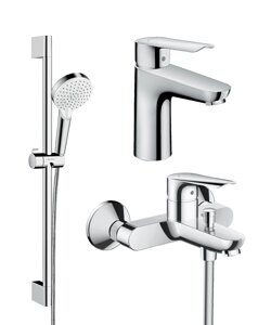 Набор смесителей для ванны Hansgrohe Logis E 100 (c), хром SetLogisE100C