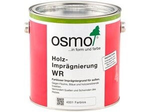 OSMO Антисептик Осмо для наружных работ Osmo Holz-Imprägnierung WR 4001 (Цвет-4001 Бесцветный Объём-10 л.)