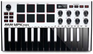 MIDI-клавиатура AKAI MPK Mini MKIII White