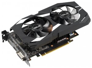 Видеокарта ASUS DUAL GeForce GTX 1660 Ti 1500MHz PCI-E 3.0 6144MB 12002MHz 192 bit DVI DisplayPort 2xHDMI HDCP