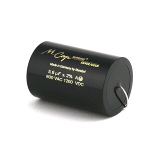 Конденсатор Mundorf MKP MCap Supreme silver/gold 1200 VDC 5.6 uF