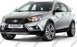 Капот LADA Vesta SW/ SW Cross/Sedan в цвет 691 Платина ( серебристый) Lada 8450039378-691