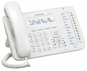 VoIP-телефон Panasonic KX-NT553 белый