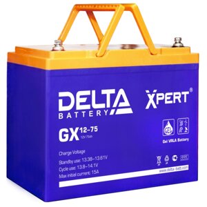 Аккумулятор Delta GX 12-75 Xpert